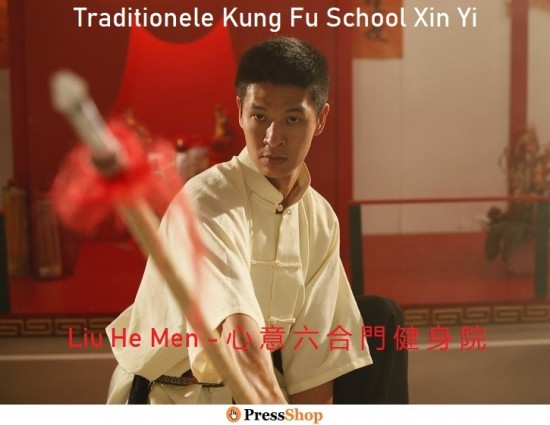 Traditionele kung fu school xin yi