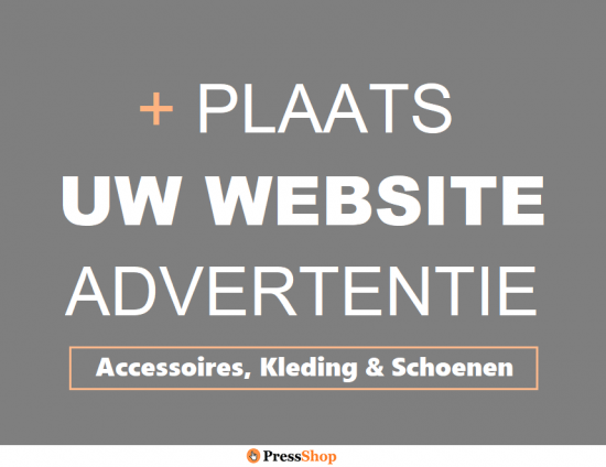 Website   adverteren  accessoires kleding   schoenen