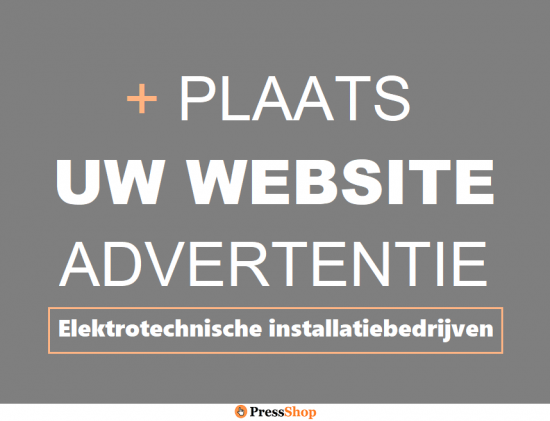 Website   adverteren  elektrotechnische installatiebedrijf