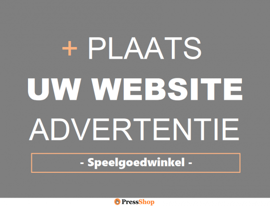 Website  adverteren speelgoedwinkels