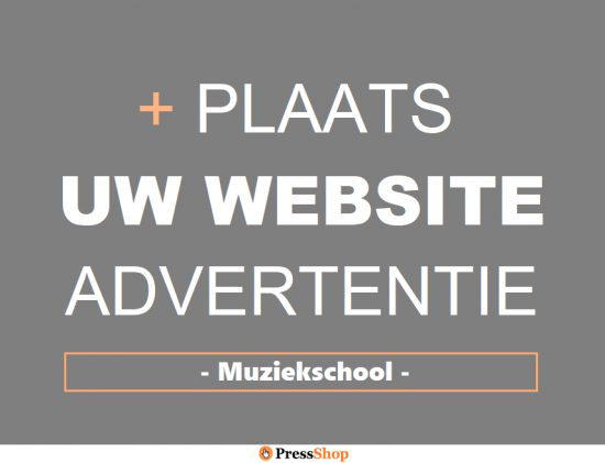 Website advertentie   muziekschool