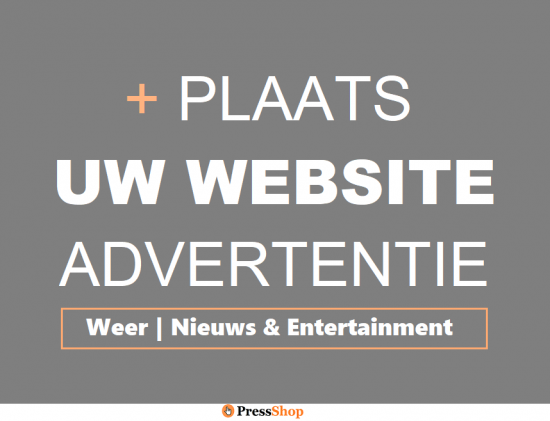 Website advertentie  nieuws i entertainment  weer
