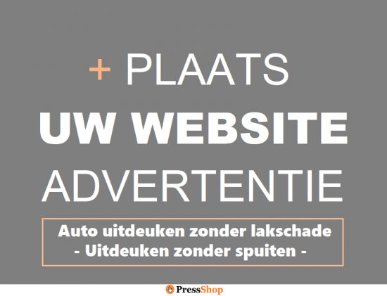 Website adverteren   auto uitdeuken zonder lakschade   zonder spuiten advertentie