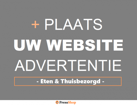 Website adverteren   eten en thuisbezorgd