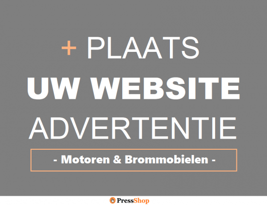 Website adverteren   motoren en brommobielen