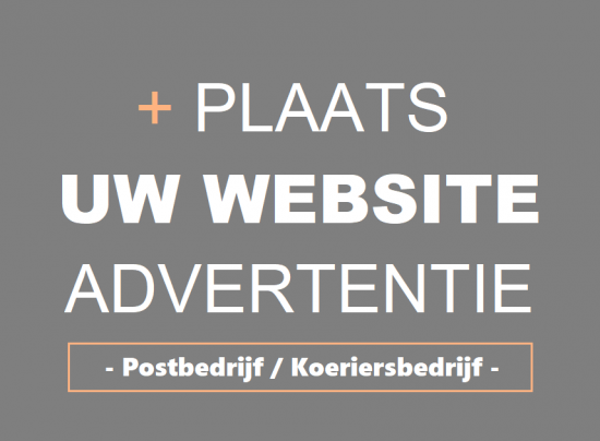 Website adverteren   postbedrijf  koeriersbedrijf