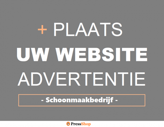 Website adverteren   schoonmaakbedrijf