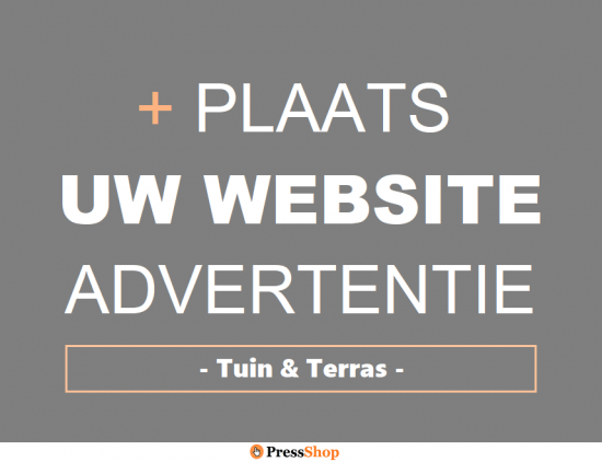 Website adverteren   tuin en terras