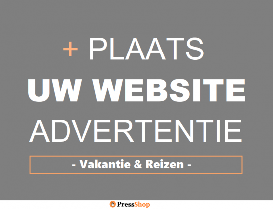 Website adverteren   vakantie en reizen