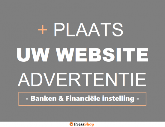 Website adverteren  banken en financiele instelling