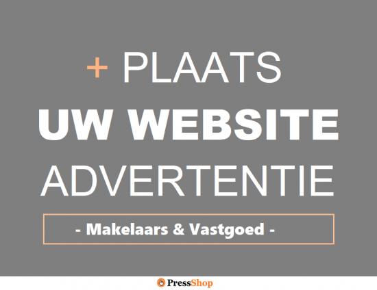 Website adverteren makelaars  vastgoed