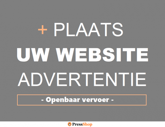 Website adverteren openbaar vervoer